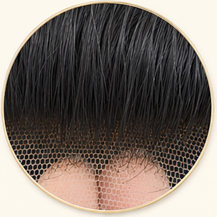 100% medium-light LHS hair density reference