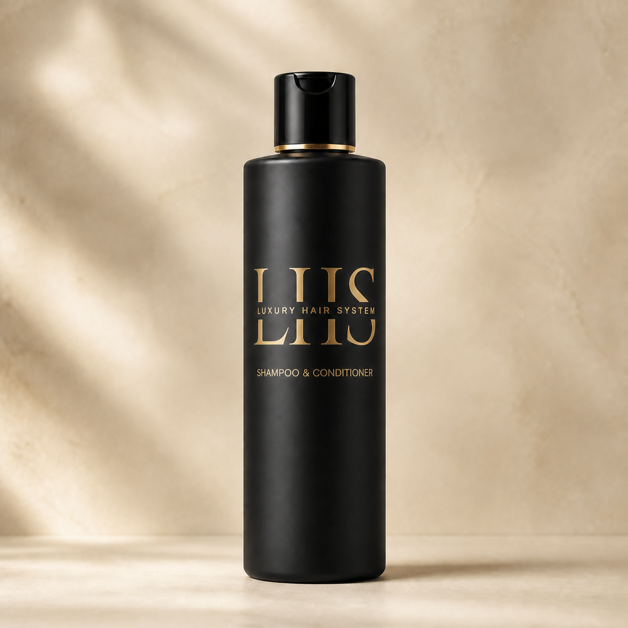LHS Shampoo and Conditioner combined hair-care bottle